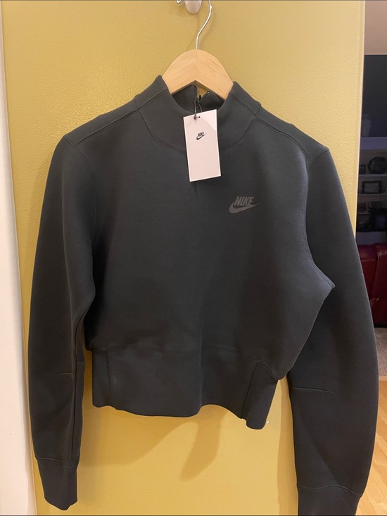 Nike Sweaters - NWT Nike Women’s Sportswear Tech Fleece Mock-Neck Sweatshirt. Price is firm
